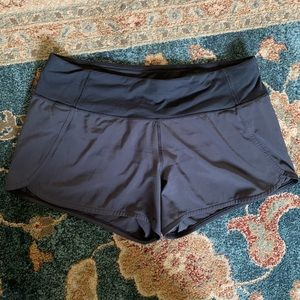 Lululemon women’s shorts size 8 or 10. Black.